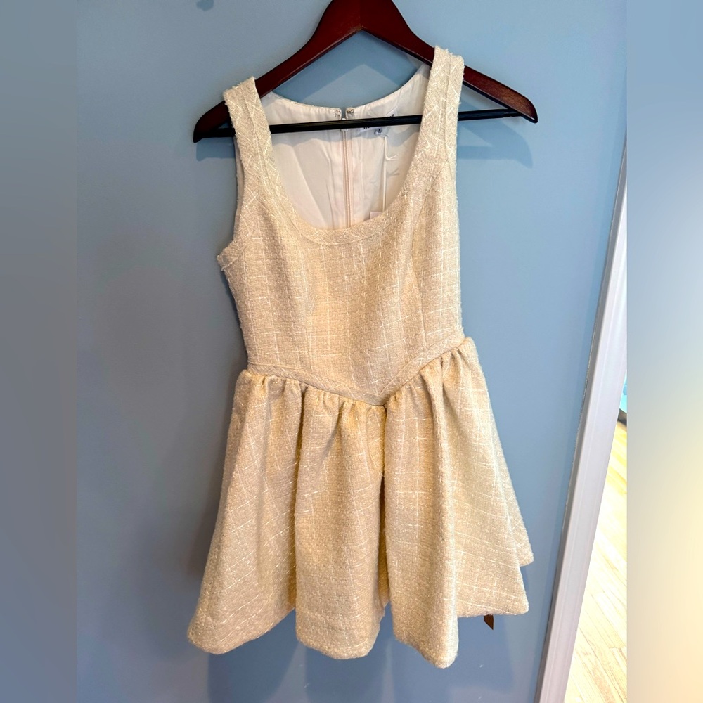 NWT Reformation dress
White
